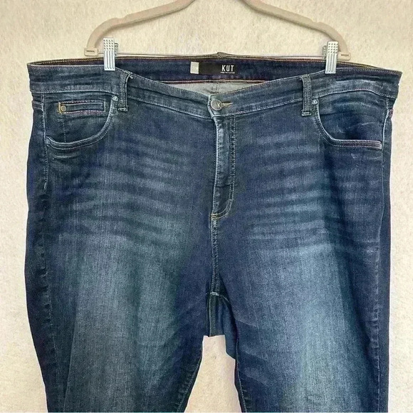 Kut From The Kloth Catherine  Boyfriend Jeans Denim Womens Plus Size 22W Stretch - Picture 3 of 13